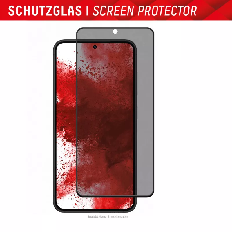 Displex Privacy Ochrona ekranu (10H) do Samsung Galaxy S22/S23, Eko ramka montażowa, filtr prywatyzujący