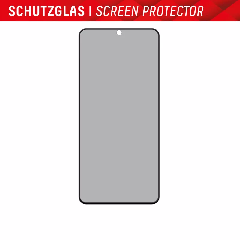 Displex Privacy Ochrona ekranu (10H) do Samsung Galaxy S22/S23, Eko ramka montażowa, filtr prywatyzujący