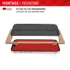 Displex Privacy Ochrona ekranu (10H) do Samsung Galaxy S24 Ultra, Eco Mounting Frame, Privacy Filter