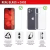 Displex Ochrona ekranu + etui do Apple iPhone 16 Plus, Eko ramka montażowa, odporny na zarysowania