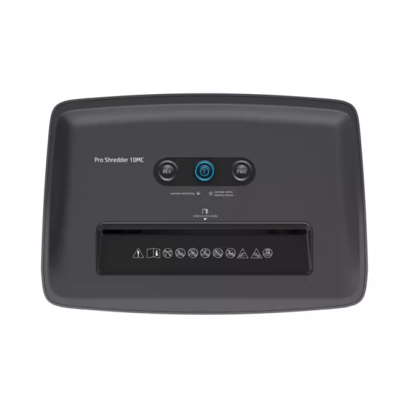 HP Pro Shredder 10MC niszczarka dokumentów Mikrocięcie 55 dB 22 cm Biała