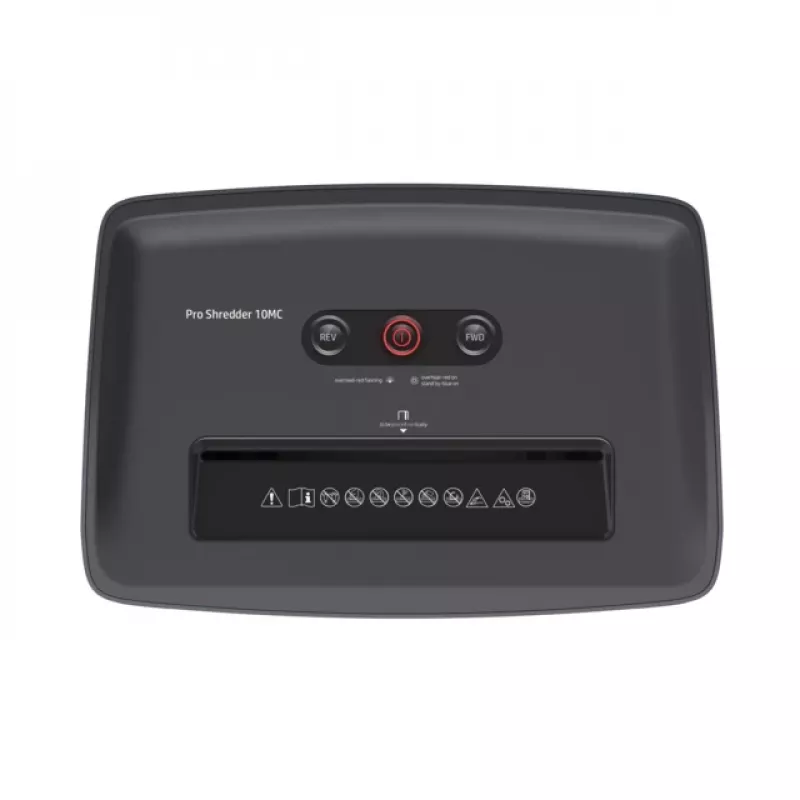 HP Pro Shredder 10MC niszczarka dokumentów Mikrocięcie 55 dB 22 cm Biała