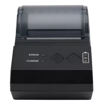 Drukarka etykiet Olympia NCP 58 Czarna — bezprzewodowa, zasilana bateriami, 200 x 200 DPI, 7,4 V LiPo, 114 × 80 × 50 mm