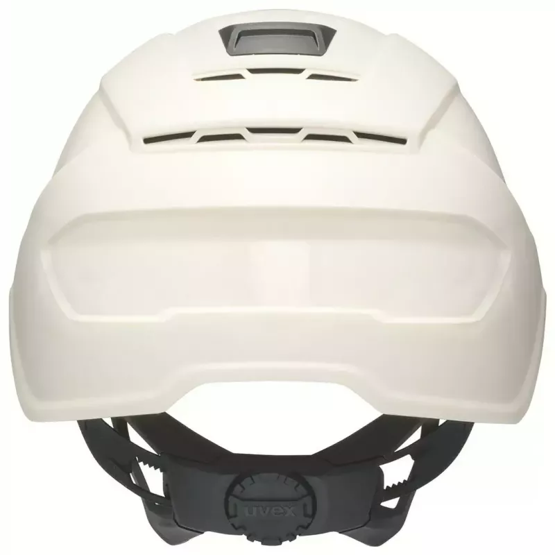 Kask ochronny Uvex 9731030 z polietylenu o wysokiej gęstości, biały, 51-65 cm