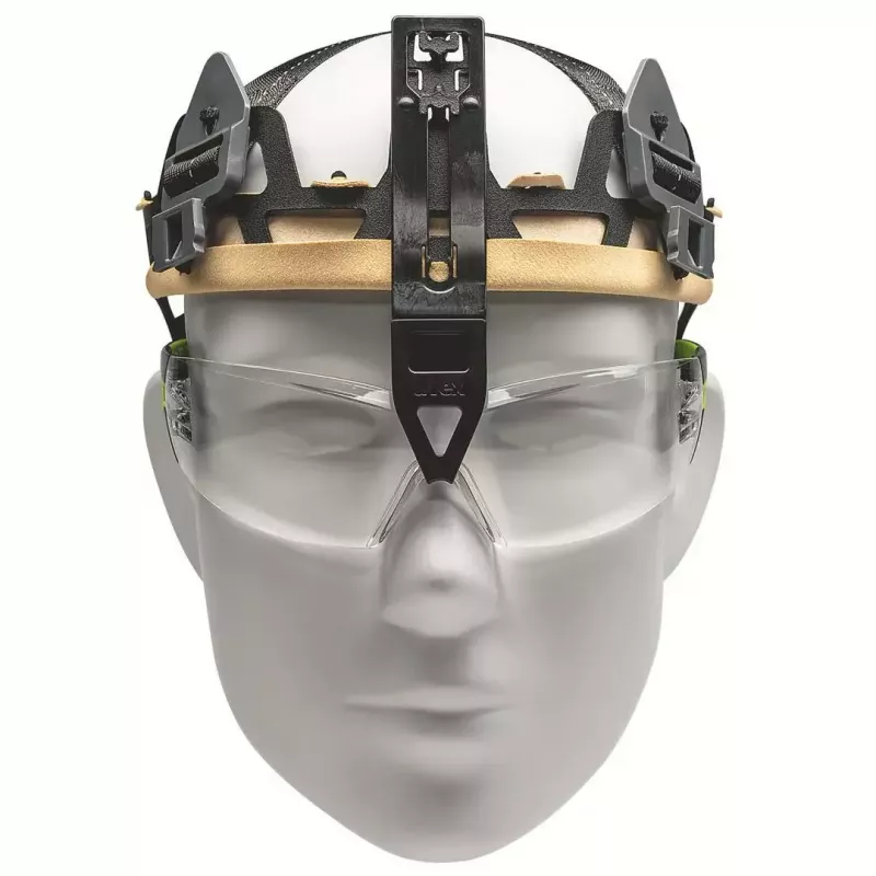 Kask ochronny Uvex 9731030 z polietylenu o wysokiej gęstości, biały, 51-65 cm