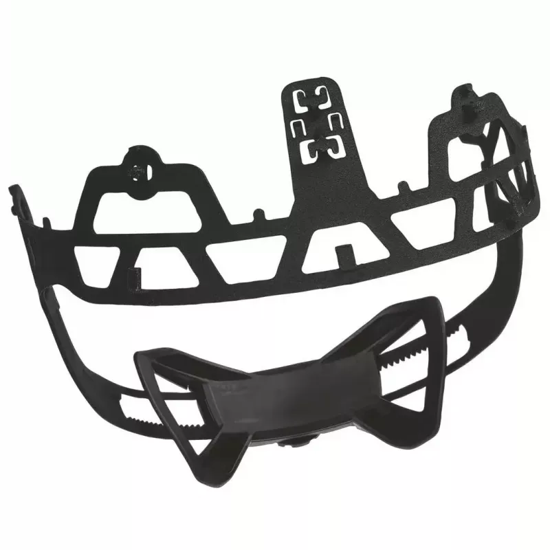 Kask ochronny Uvex 9731030 z polietylenu o wysokiej gęstości, biały, 51-65 cm