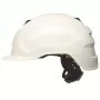 Kask ochronny Uvex 9731030 z polietylenu o wysokiej gęstości, biały, 51-65 cm