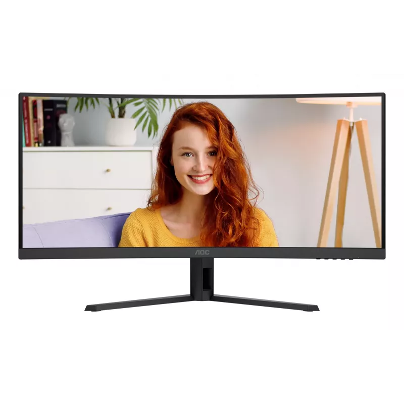 Monitor komputerowy AOC B3 CU34B3E 86,4 cm (34 cale) 3440 x 1440 pikseli Wide Quad HD LED Czarny
