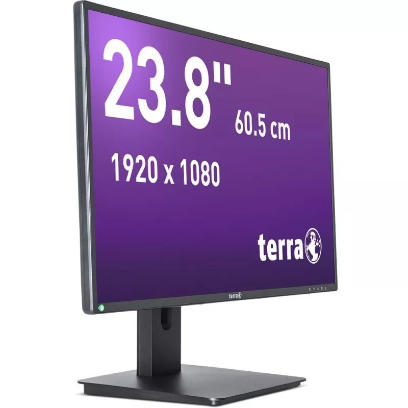 Monitor komputerowy TERRA 3030250 60,5 cm (23,8 cala) 1920 x 1080 pikseli Full HD LED czarny