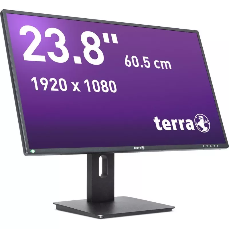 Monitor komputerowy TERRA 3030250 60,5 cm (23,8 cala) 1920 x 1080 pikseli Full HD LED czarny