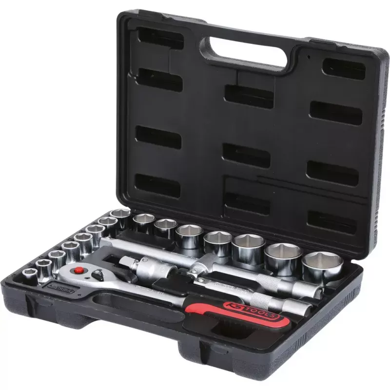 Zestaw nasadek KS Tools 911.0620 1/2 cala napęd 20 sztuk 3.3 kg