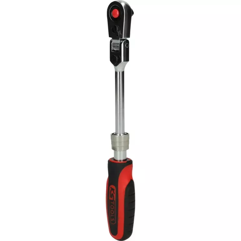 Klucz grzechotkowy KS Tools 914.1420, stal chromowo-wanadowa, 72 nasadki grzechotkowe, certyfikat DIN/ISO