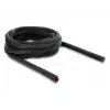 DELOCK Rękaw ochronny na kable samozamykalny dwuwarstwowy 5 m x 19 mm czarny