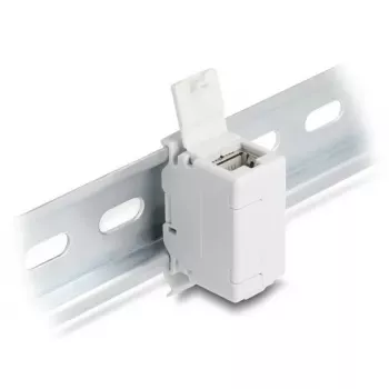 DeLOCK 90768 moduł keystone Płaski Szary RJ-45