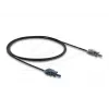 DELOCK adapter światłowodowy 90998 wielomodowy kabel POF 100 cm czarny/szary