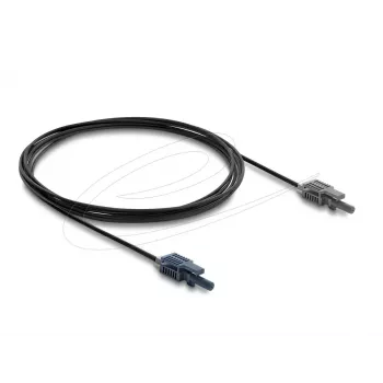 Kabel światłowodowy DELOCK 91022 wielomodowy POF 3 m, czarno-szary
