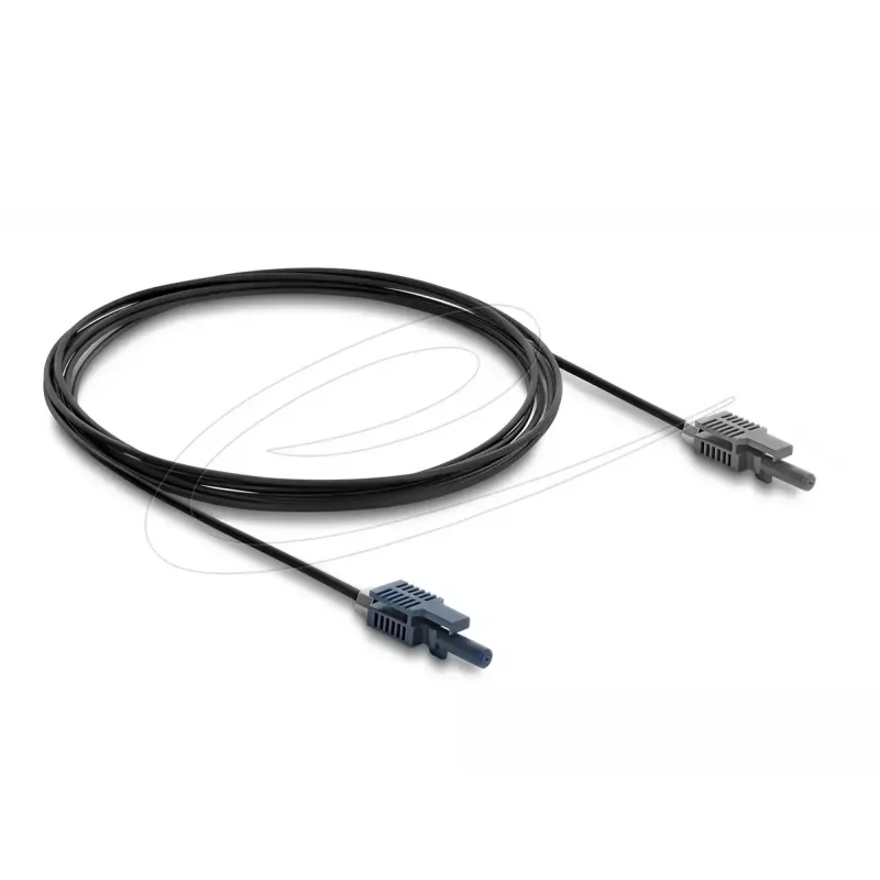 Kabel światłowodowy DELOCK 91022 wielomodowy POF 3 m, czarno-szary