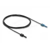 adapter kablowya światłowodowego DELOCK 91024 wielomodowy 2 m, czarny/niebieski, 1 szt.