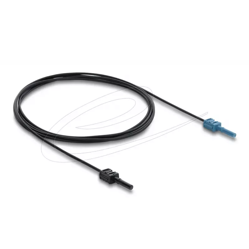 adapter kablowya światłowodowego DELOCK 91024 wielomodowy 2 m, czarny/niebieski, 1 szt.