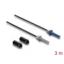 Światłowodowy adapter kablowya DELOCK 91035 wielomodowy 3 m, czarny/szary/niebieski, 1 szt.