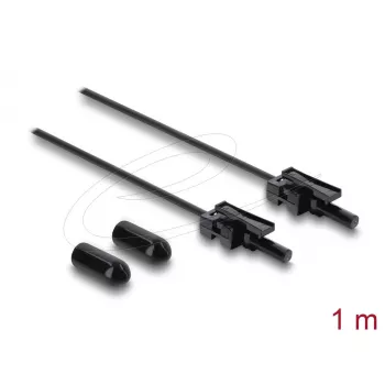 Adapter światłowodowy DELOCK 91036 wielomodowy, czarny, kabel 100 cm, 1 szt.