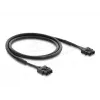 DELOCK Fiber Optic POF Plastic Servo Patch kabel ST to ST 1 m, czarny