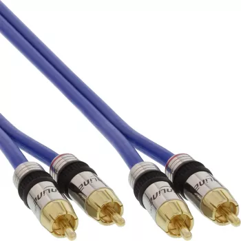 InLine Premium RCA Audio kabel 2x RCA męski / męski pozłacane 5m