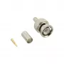 InLine BNC Crimping Plug for RG59 Video kabel, Bronze, 7 g, 70 mm, 123 mm, 15 mm, 9 g