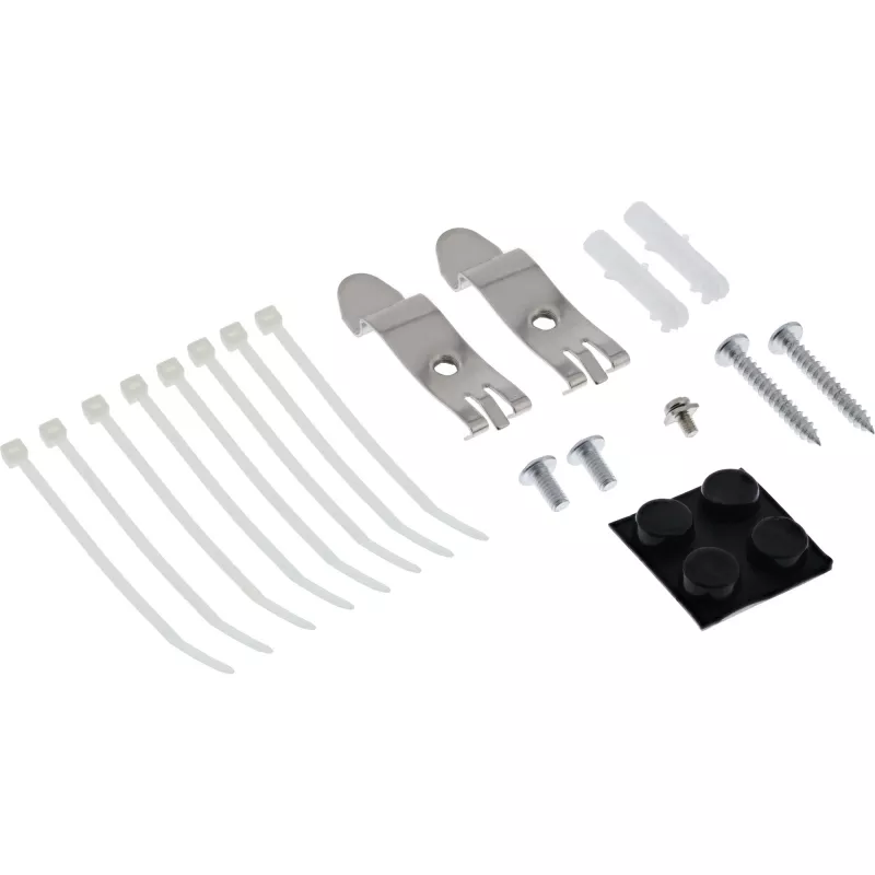 InLine Desktop Consolidation Point Box 8x Keystone RJ45, metalowa, czarna RAL9005