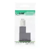 Adapter przedłużacza InLine Cat.6A, RJ45 męski/żeński, zagięty 90° w lewo