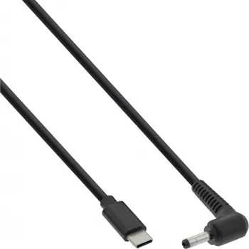 InLine USB-C do BenQ/ASUS Notebook (okrągła/mała) kabel ładujący, 2m