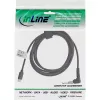 InLine USB-C do BenQ/ASUS Notebook (okrągła/mała) kabel ładujący, 2m