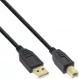 InLine B-34518S Kabel USB 2.0 2 m USB A USB B Czarny