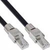 Sieciowy kabel InLine 78594A RJ-45 Cat.6A 90m Czarny