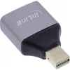 InLine 17291C zmieniacz płci kabla DisplayPort Mini DisplayPort szary, czarny