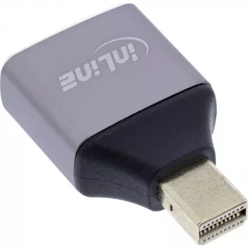 InLine 17291C zmieniacz płci kabla DisplayPort Mini DisplayPort szary, czarny