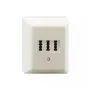 Socket outlet TAE Rutenbeck AMS 1/2 NFF Ap biały