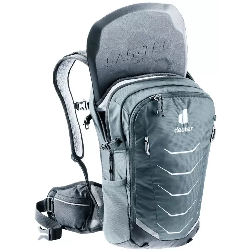 Plecak rowerowy Deuter Flyt 12 SL szary poliamid poliester