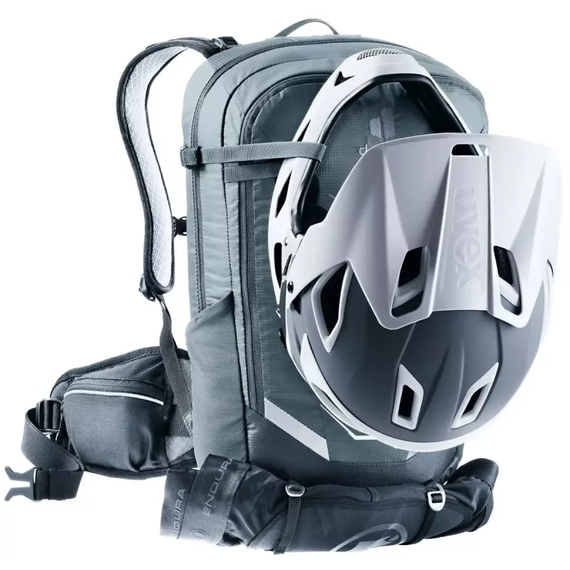 Plecak rowerowy Deuter Flyt 12 SL szary poliamid poliester