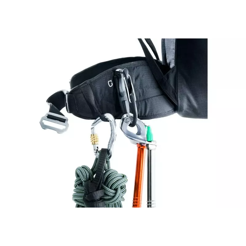 Plecak lawinowy DEUTER Alproof Lite 22 – 22 L, kurkuma/czarny, lekki, wytrzymały