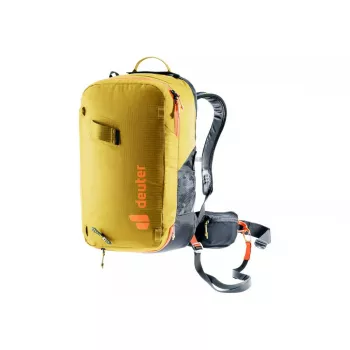 Plecak lawinowy DEUTER Alproof Lite 22 – 22 L, kurkuma/czarny, lekki, wytrzymały