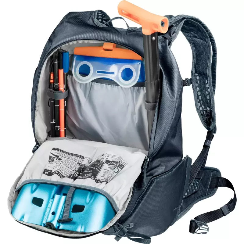 Plecak sportowy DEUTER Updays 26 — 26 l, czarny, poliamid, 51×31×23 cm, bez PFAS