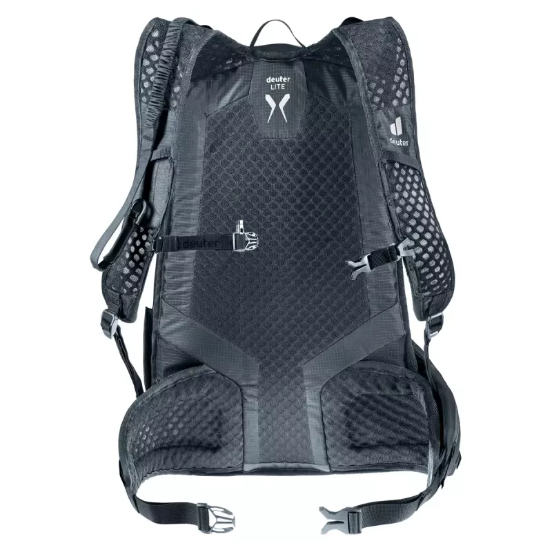 Plecak sportowy DEUTER Updays 26 — 26 l, czarny, poliamid, 51×31×23 cm, bez PFAS