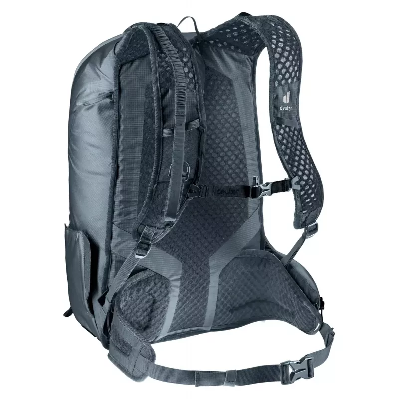 Plecak sportowy DEUTER Updays 26 — 26 l, czarny, poliamid, 51×31×23 cm, bez PFAS