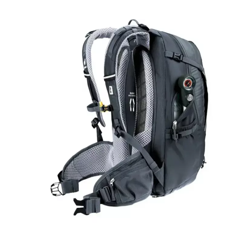 Plecak DEUTER Trans Alpine 24 — plecak rowerowy, 24 l, czarny