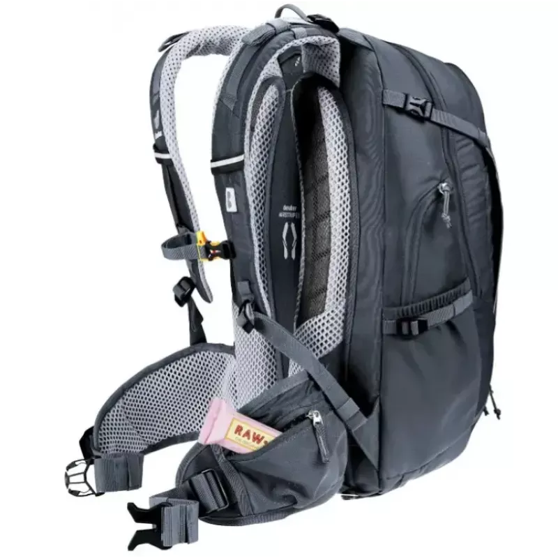 Plecak DEUTER Trans Alpine 24 — plecak rowerowy, 24 l, czarny