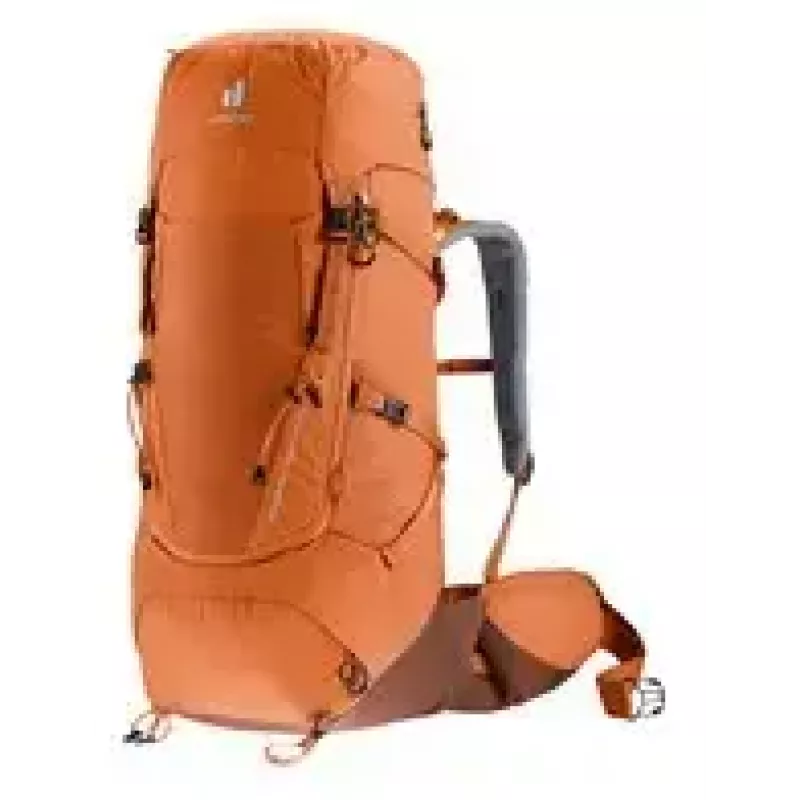Plecak trekkingowy DEUTER Aircontact Core 45+10 SL — kasztanowo-umbra, pojemność 45+10 l