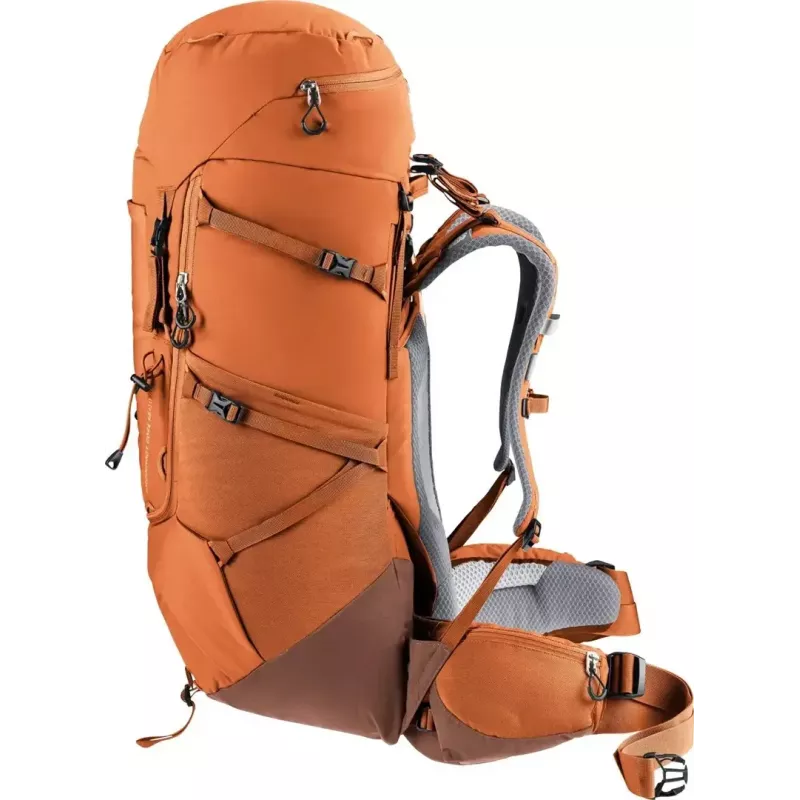 Plecak trekkingowy DEUTER Aircontact Core 45+10 SL — kasztanowo-umbra, pojemność 45+10 l