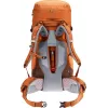 Plecak trekkingowy DEUTER Aircontact Core 45+10 SL — kasztanowo-umbra, pojemność 45+10 l