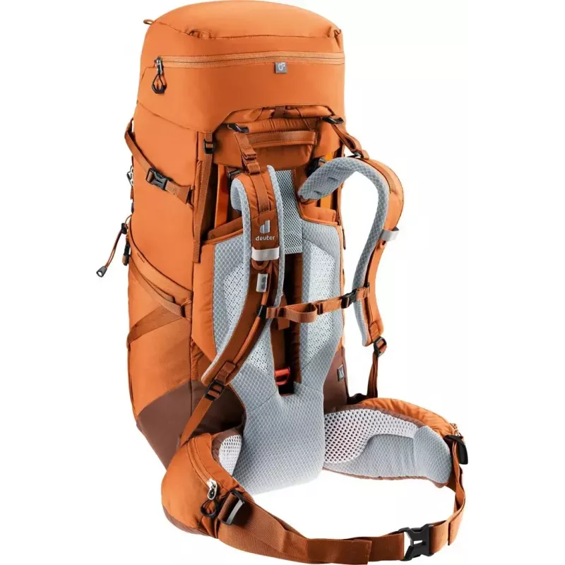 Plecak trekkingowy DEUTER Aircontact Core 45+10 SL — kasztanowo-umbra, pojemność 45+10 l